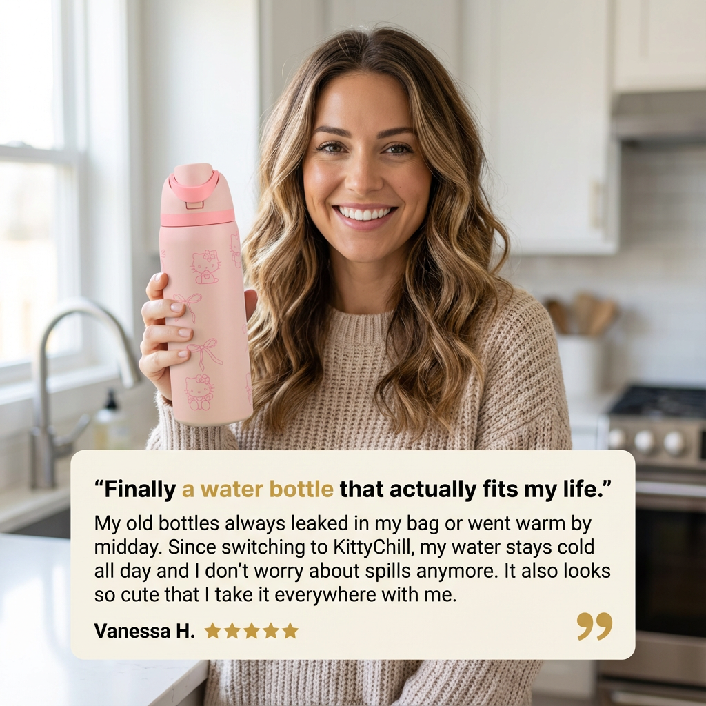 KittyChill - Water Bottle