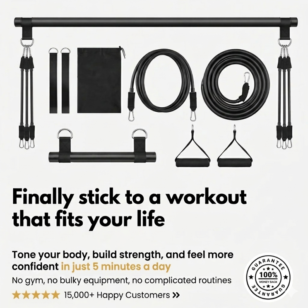 TotalTone Bar™ – Full Body Resistance Trainer