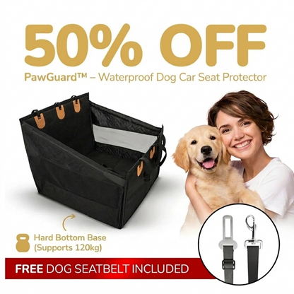 PawGuard – Waterproof Dog Car Seat Protector