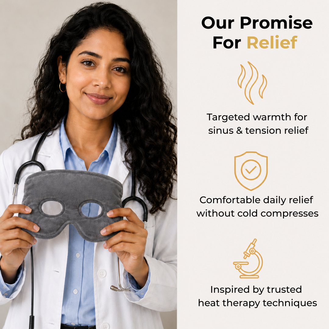 Sinusoothe - Heated Sinus Relief Mask