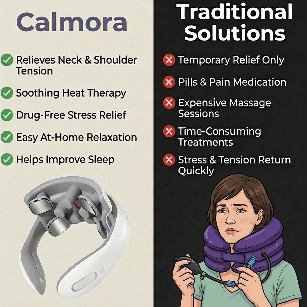 Calmora - Relieve Neck & Shoulder Pain in 15 Minutes