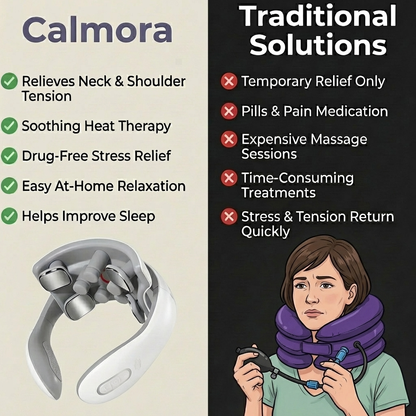 Calmora - Relieve Neck & Shoulder Pain in 15 Minutes