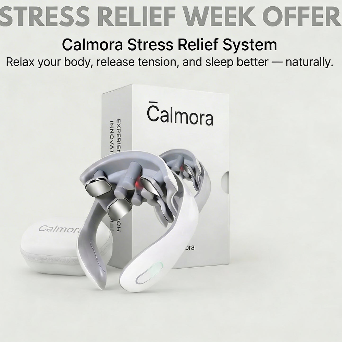 Calmora - Relieve Neck & Shoulder Pain in 15 Minutes