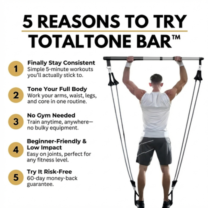 TotalTone Bar™ – Full Body Resistance Trainer