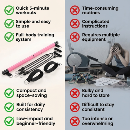 TotalTone Bar™ – Full Body Resistance Trainer