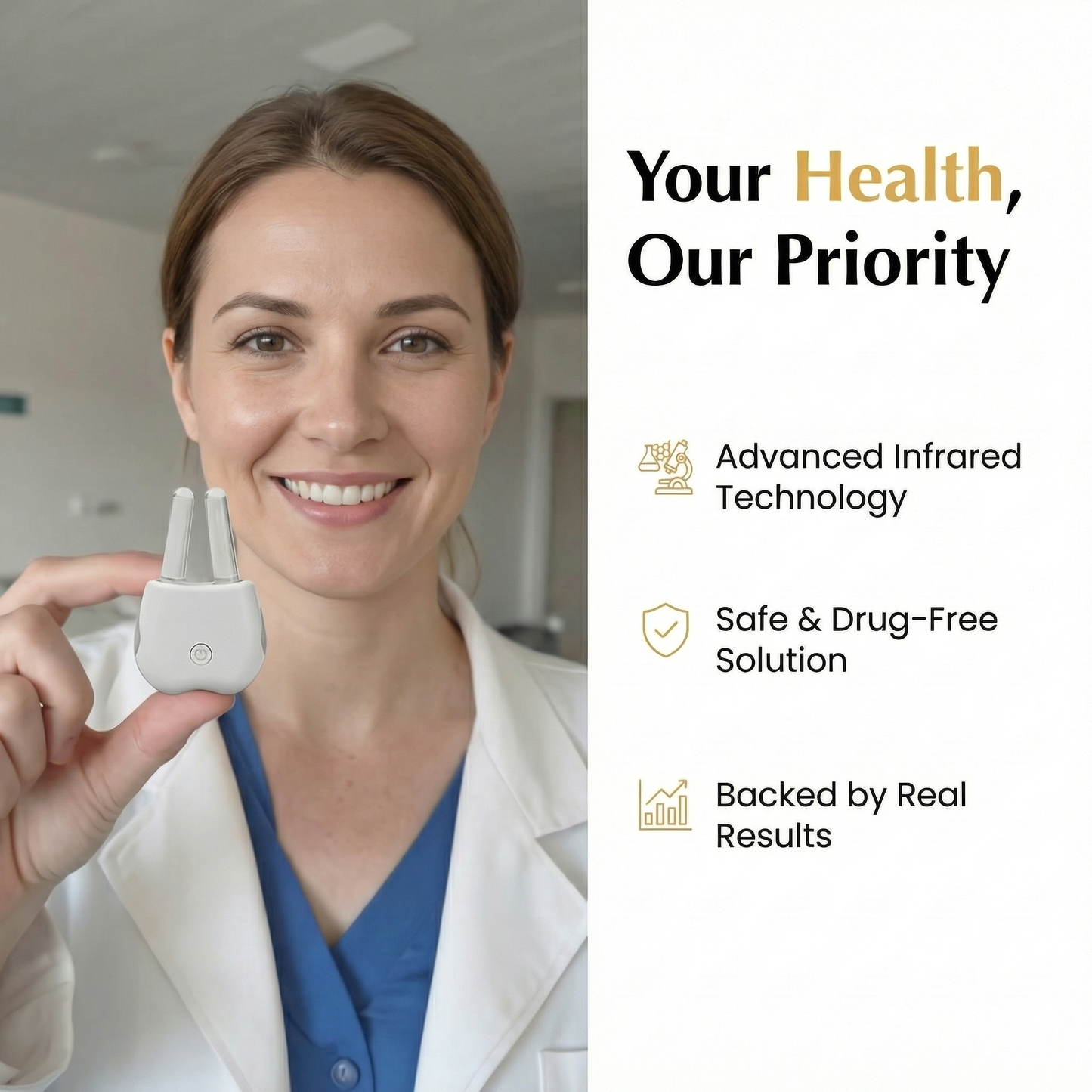 NOXA – Infrared Sinus Relief Device